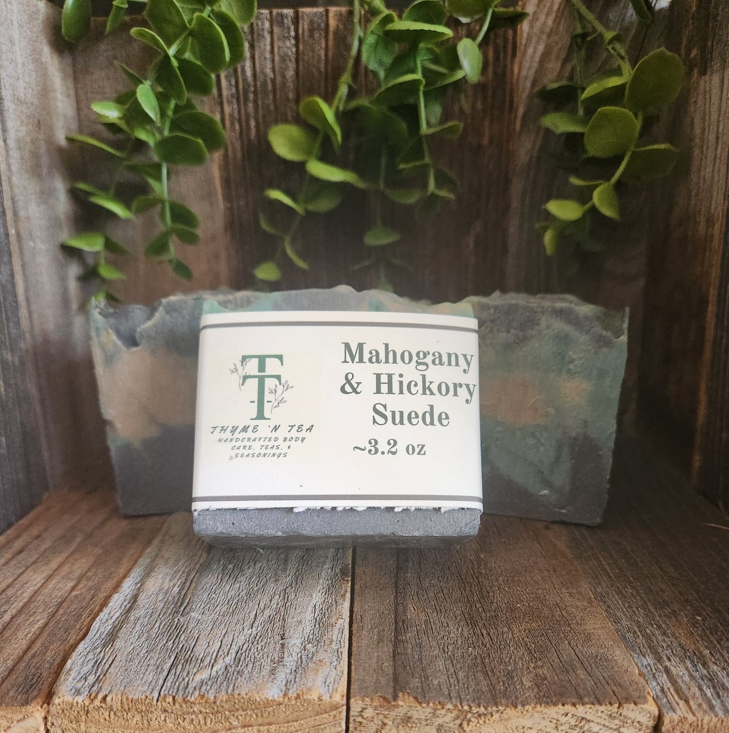 Mahogany & Hickory Suede